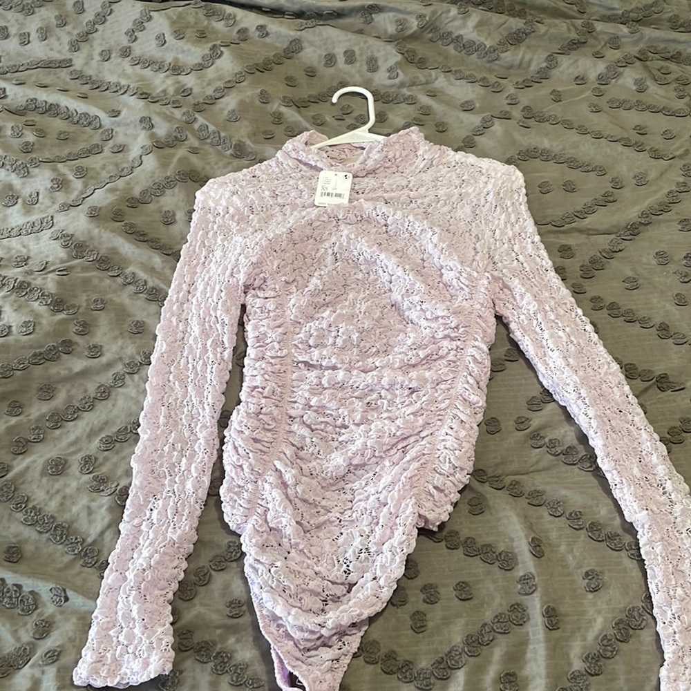 Lace body suit